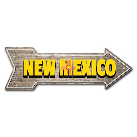 New Mexico Arrow Sign Funny Home Decor 30in Wide